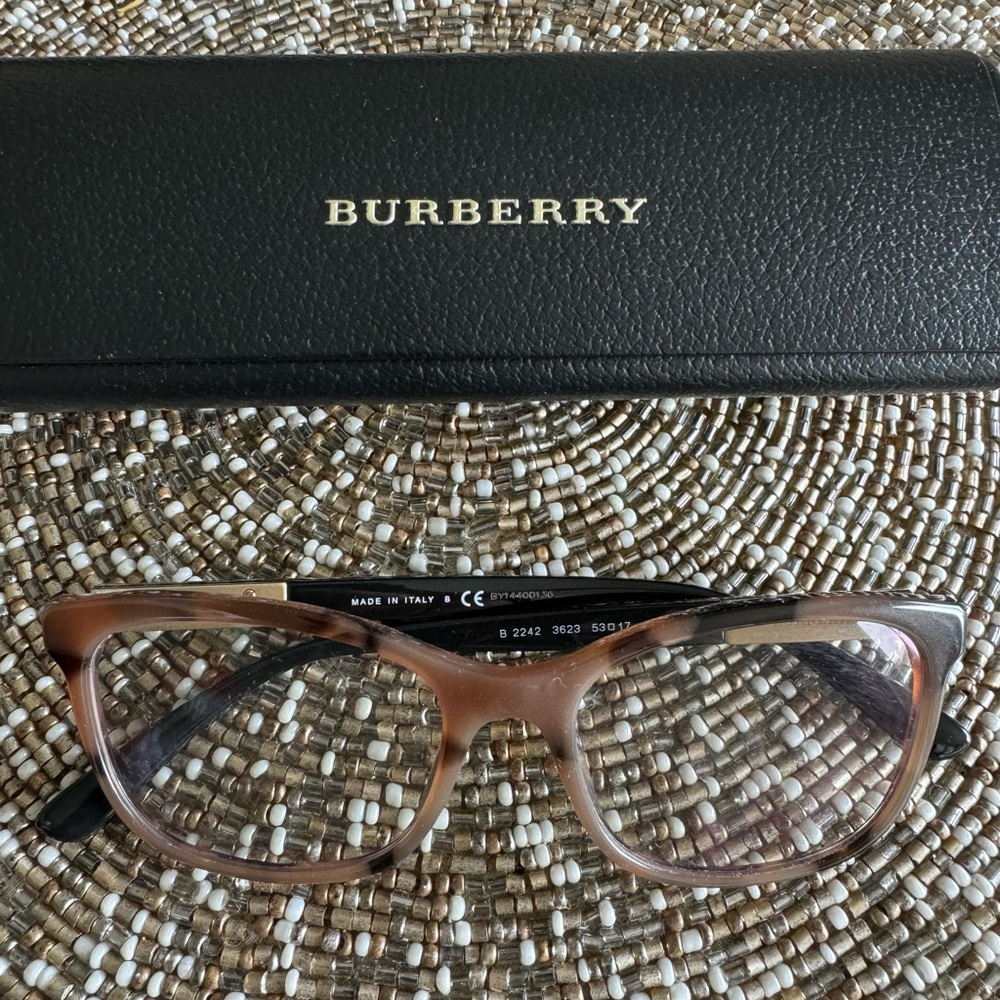 Brown Burberry Glasses